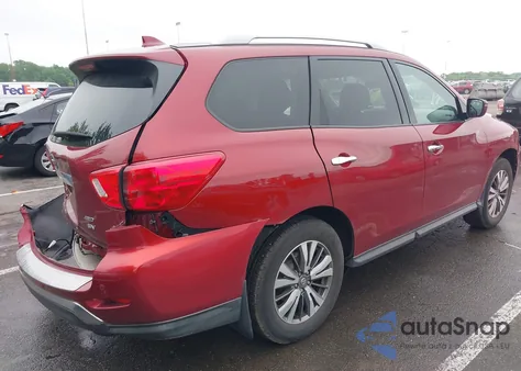 2019 Nissan Pathfinder Sv z USA, uszkodzony, nr VIN 5N1DR2MM0KC652341